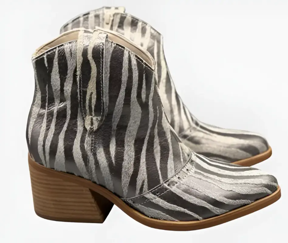 Bota texana cebra