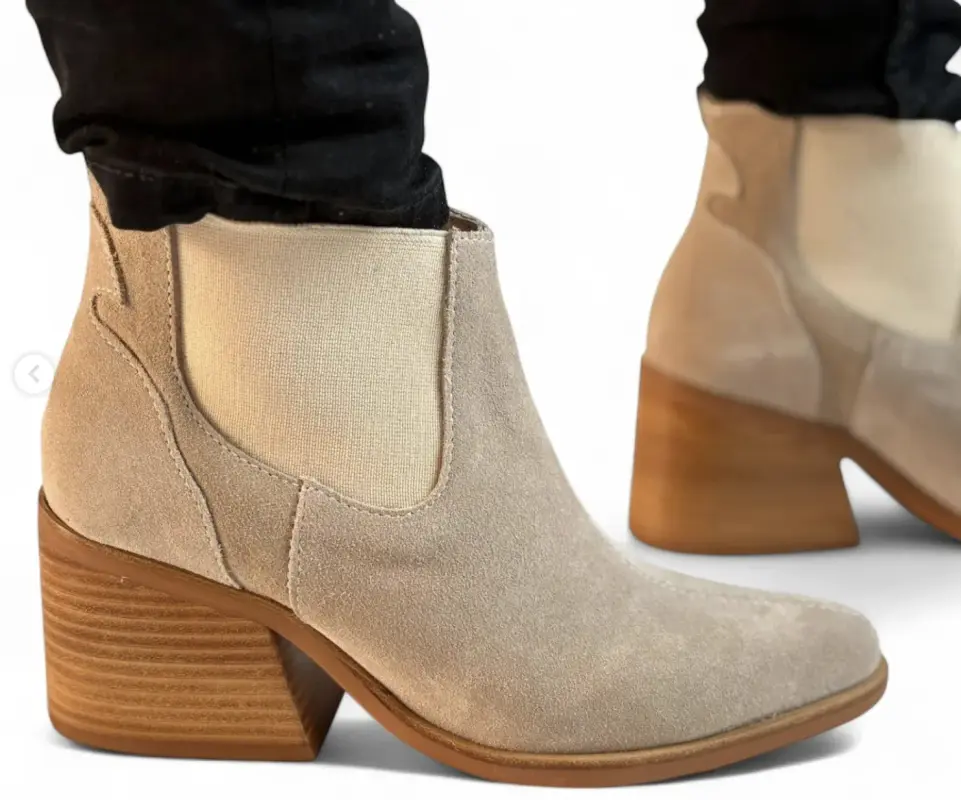 Bota de Gamuza